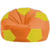 Кресло-мешок Flagman кресло Мяч Стандарт М1.1-219 оранжевый/жёлтый