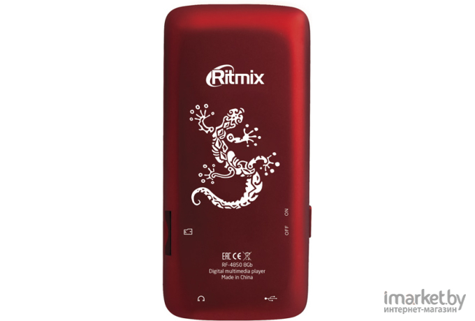 MP3-плеер Ritmix RF-4850 8GB красный