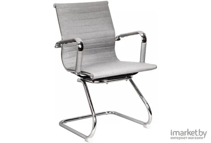 Офисное кресло AksHome Mariani Chrome ткань серый