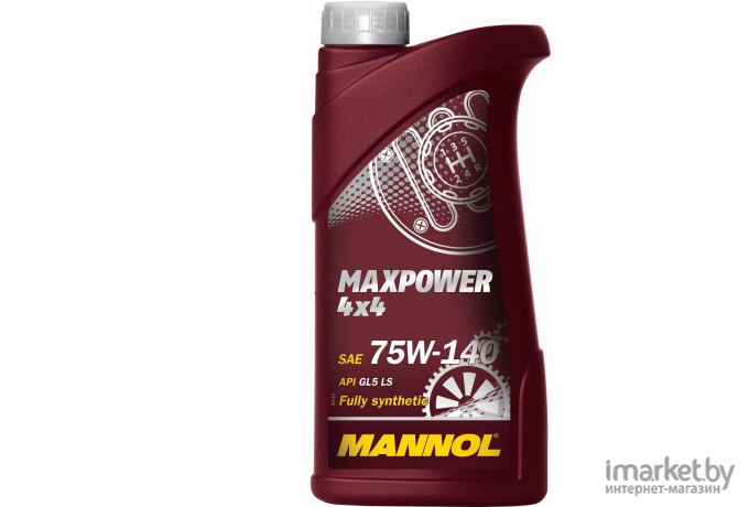 Трансмиссионное масло Mannol Maxpower 4x4 GL-5 75W140 1л (MN8102-1)