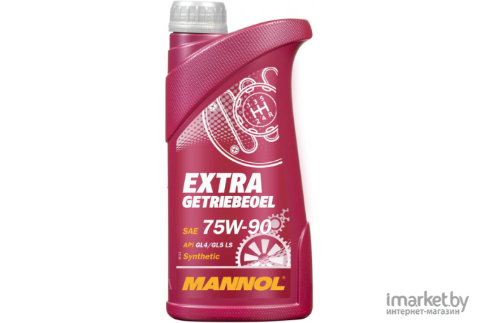 Трансмиссионное масло Mannol Extra 75W90 GL-4/GL-5 LS 1л