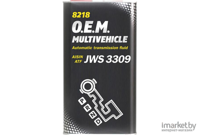 Трансмиссионное масло Mannol ATF Multivehicle OEM JWS 4л