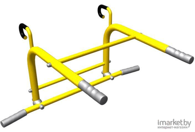 Турник-брусья Romana Dop1 2 в 1 лимоный