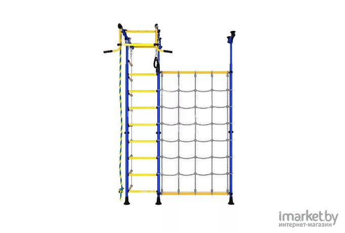 Детский спортивный комплекс Romana Карусель R3 ДСКМ-3-8.06.Т.490.01-65 синий/желтый