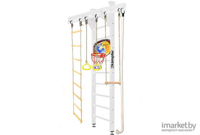 Спортивный комплекс Kampfer Wooden Ladder Ceiling Basketball Shield №6 стандарт жемчужный