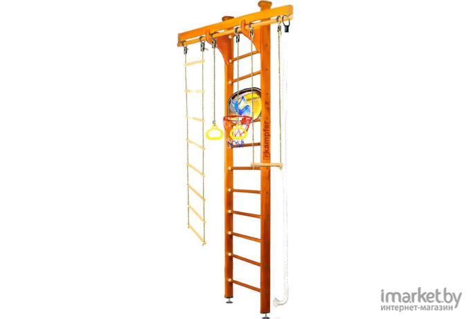 Детский спортивный комплекс Kampfer Wooden Ladder Ceiling Basketball Shield №3 классический стандарт