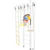 Детский спортивный комплекс Kampfer Wooden Ladder Wall №6 3 м жемчужный/белый