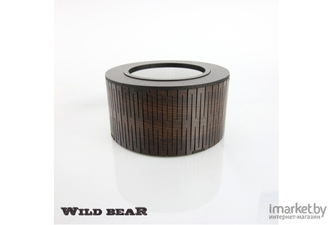 Ремень WILD BEAR RM-009f Premium в деревянном футляре Black