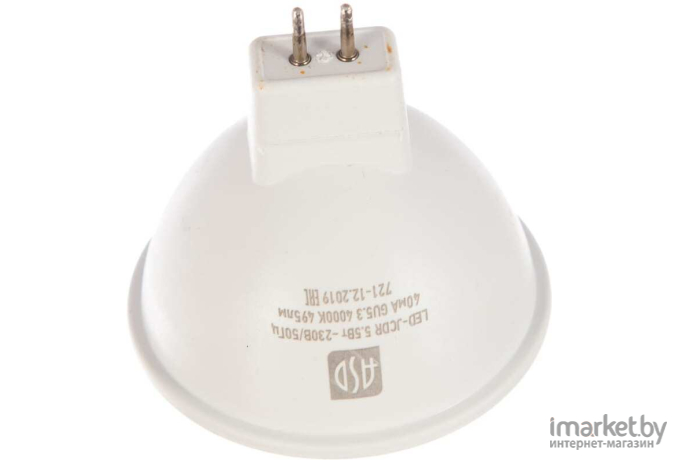 Светодиодная лампа ASD LED-JCDR-Standard GU5.3 5.5W 160-260V 4000К 495Lm Daylight