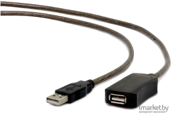 Кабель для компьютера Gembird Cablexpert USB 2.0 AM/AF 15m