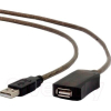 Кабель для компьютера Gembird Cablexpert USB 2.0 AM/AF 15m