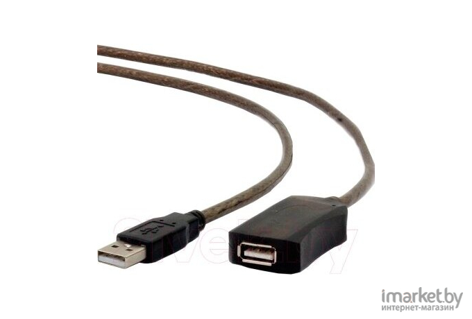 Кабель для компьютера Gembird Cablexpert USB 2.0 AM/AF 15m