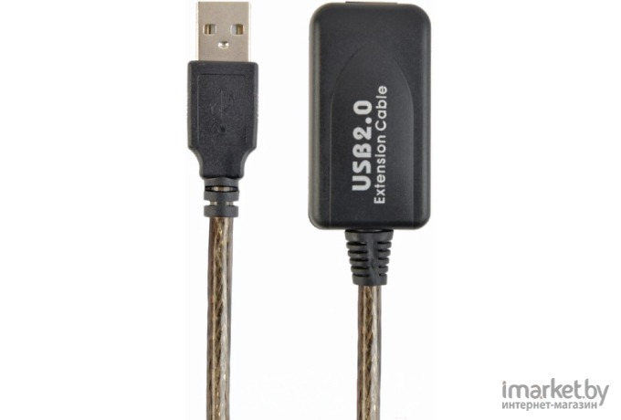 Кабель для компьютера Gembird Cablexpert USB 2.0 AM/AF 15m