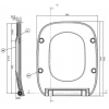 Сиденье для унитаза Roca Debba