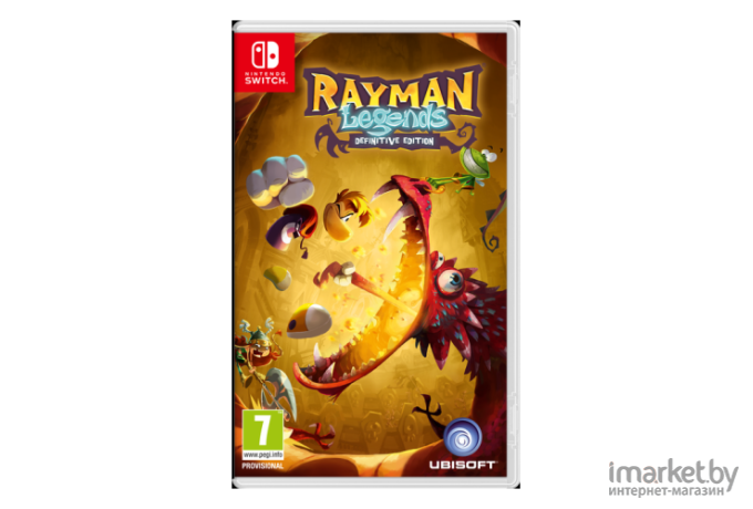 Игра для приставки Nintendo Rayman Legends: Definitive Edition