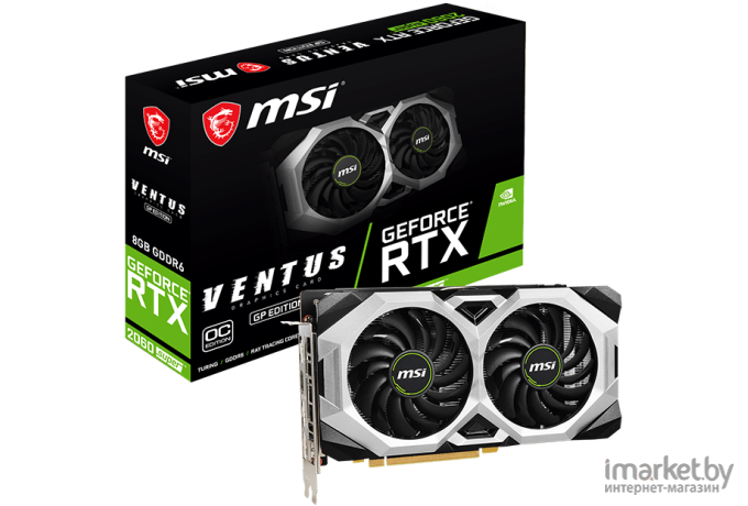 Видеокарта MSI GeForce RTX 2060 SUPER VENTUS GP OC