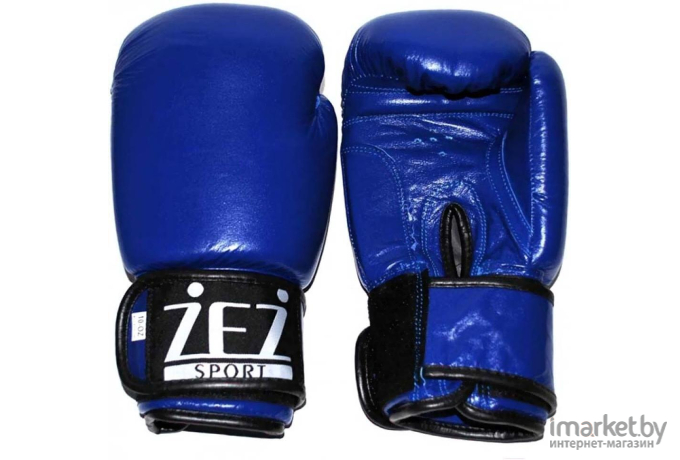 Боксерские перчатки ZEZ Sport ZTQ-116-12 12 Oz желтый
