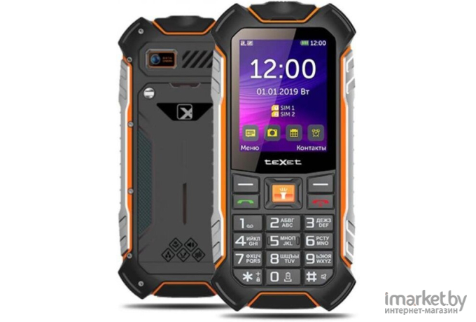 Мобильный телефон TeXet TM-530R черный