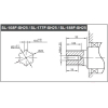 Двигатель для садовой техники Asilak SL-168F-SH25