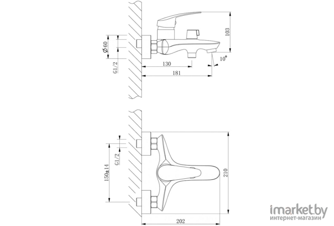 Смеситель Lemark Линара LM0414C