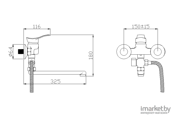 Смеситель Potato P21214