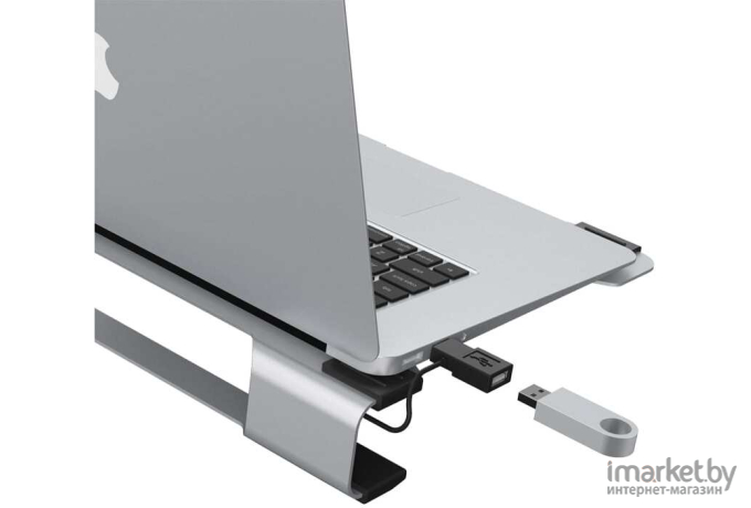 Подставка для ноутбука Orico NA15-SV серебристый