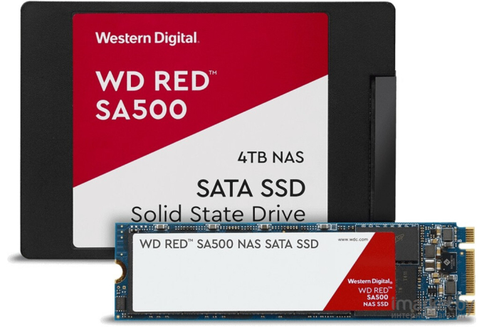 SSD диск WD SA500 NAS 3D 500ГБ