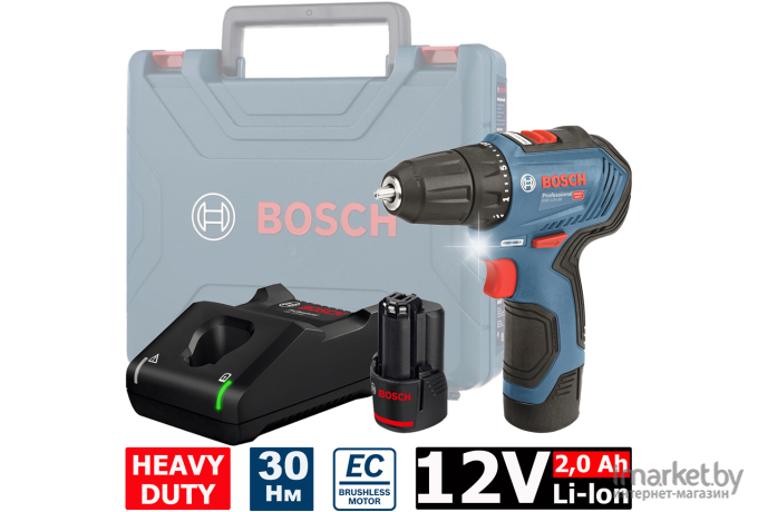 Дрель-шуруповерт Bosch GSR 12V-30 (06019G9000)