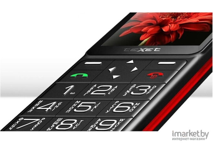 Мобильный телефон TeXet TM-B226 Black/Red