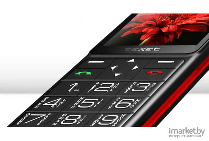 Мобильный телефон TeXet TM-B226 Black/Red