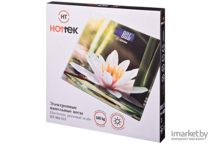 Напольные весы Hottek HT-962-013 кувшинка
