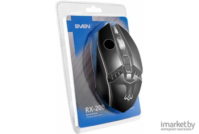 Мышь SVEN RX-200 USB Black