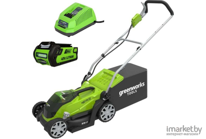 Газонокосилка Greenworks G40LM35K2 2501907UA