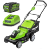 Газонокосилка Greenworks G40LM41K4 2504707VB