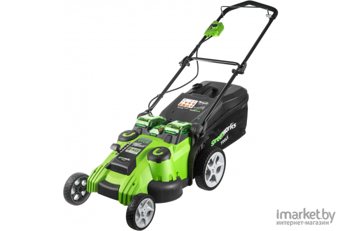 Газонокосилка Greenworks G40LM49DBK4 2500207VB