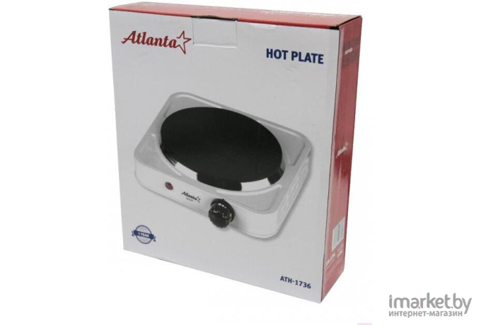 Настольная плита Atlanta ATH-1736 White