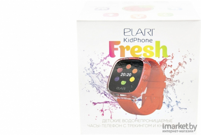 Умные часы Elari Kidphone Fresh красный