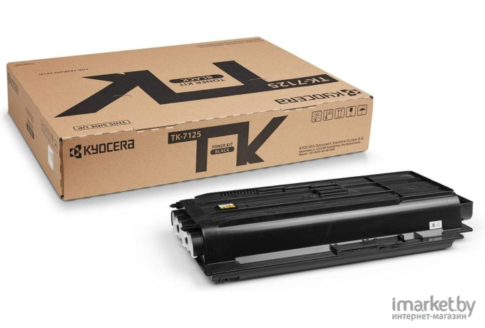 Картридж для принтера и МФУ Kyocera TK-7125 черный