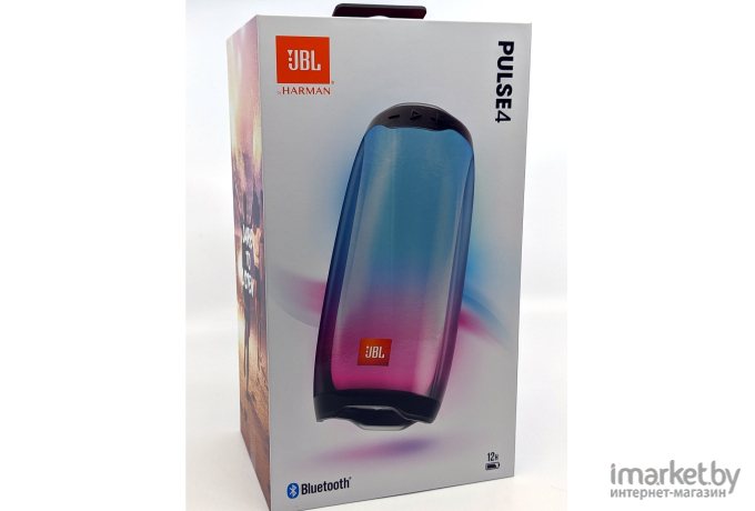 Беспроводная и портативная колонка JBL Pulse 4 Black