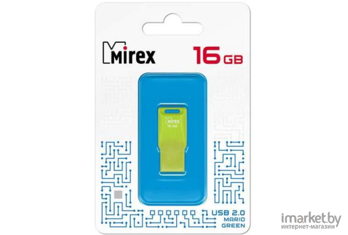 USB Flash Mirex 16GB USB FlashDrive green