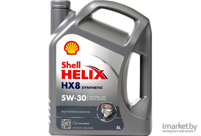 Моторное масло Shell Helix HX8 ECT 5W30 5л