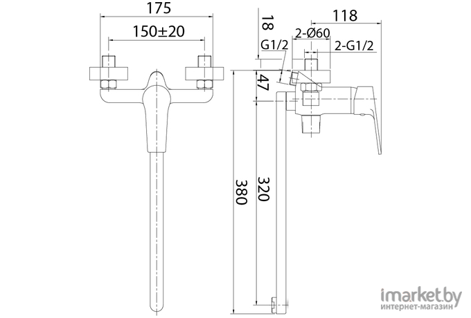 Смеситель Milardo Helic (HELSB02M10)