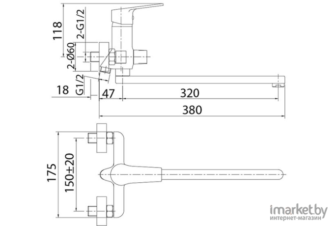 Смеситель Milardo Helic (HELSB02M10)