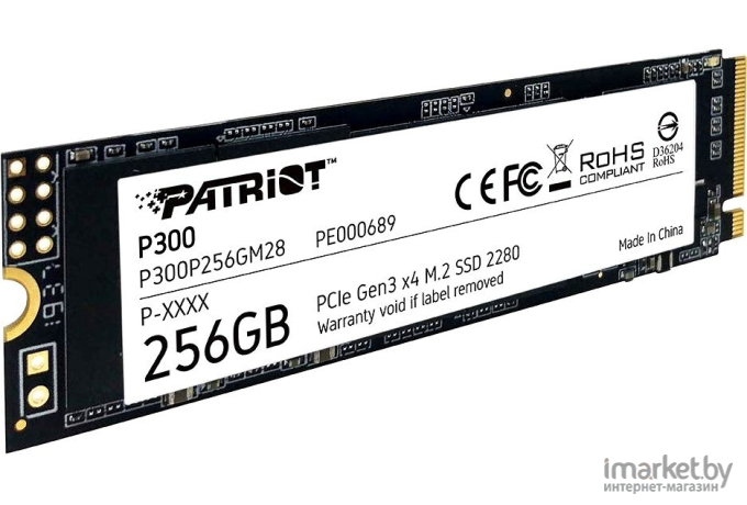 SSD диск Patriot M.2 256Gb P300 P300P256GM28