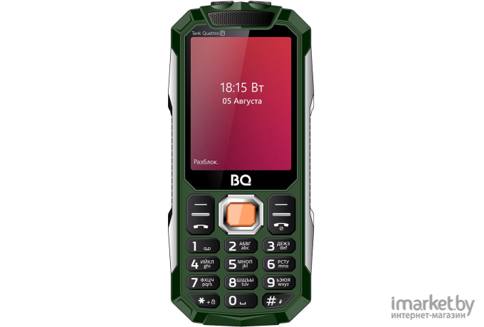 Мобильный телефон BQ-Mobile Tank Quattro Power BQ-2817 зеленый