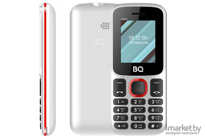 Мобильный телефон BQ Step+ BQ-1848 White/Red