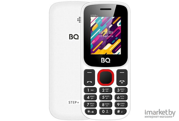 Мобильный телефон BQ Step+ BQ-1848 White/Red