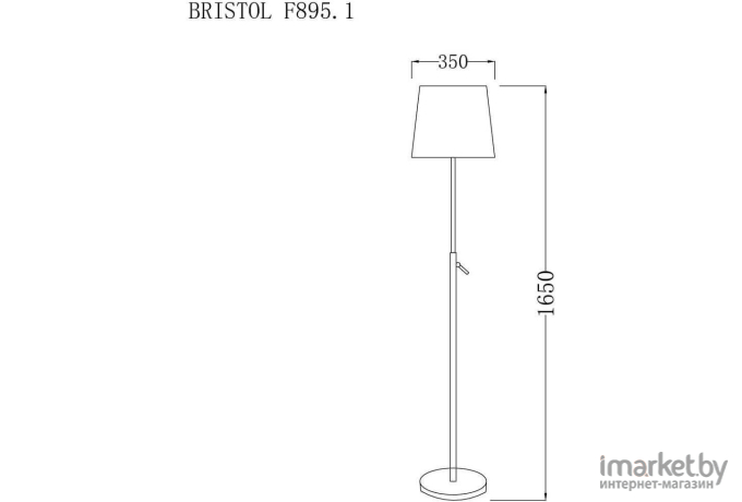 Торшер и напольный светильник Lucia Tucci BRISTOL F895.1