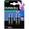 Батарейка, аккумулятор, зарядное DURACELL AAA 900mAh 4BP