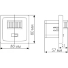 Техническая сигнализация Elektrostandard SNS-M-01 9m 1-1,8m 1200W IP20 160 белый